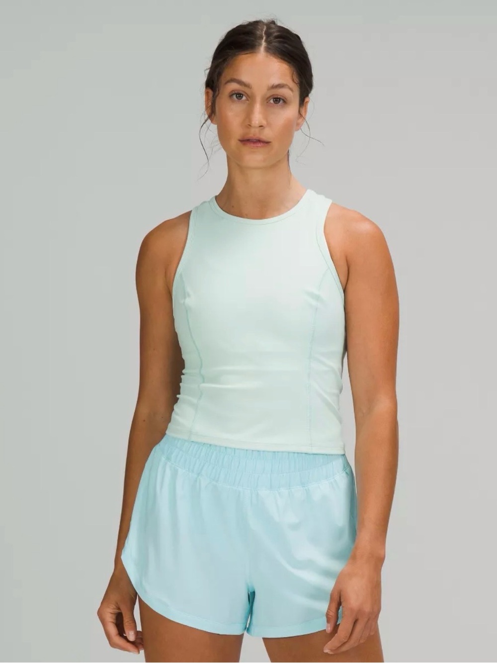 Lululemon Nulux™ Racerback Crop Run Tank Sz 8